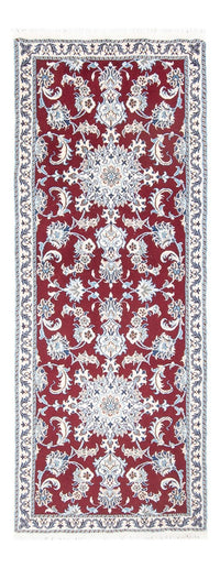 Tapis de couloir Tapis persan - Nain - 194 x 80 cm - rouge