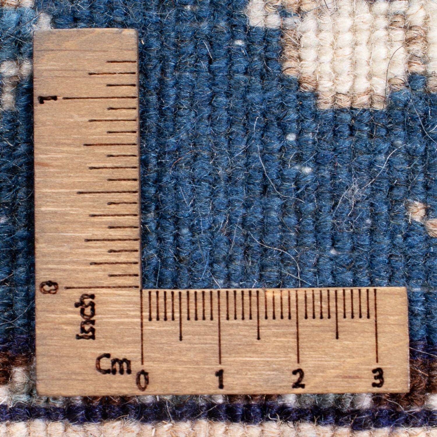 Tapis persan - Nain - 140 x 70 cm - bleu