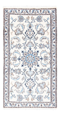 Tapis persan - Nain - 132 x 70 cm - crème