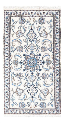 Tapis persan - Nain - 134 x 68 cm - crème