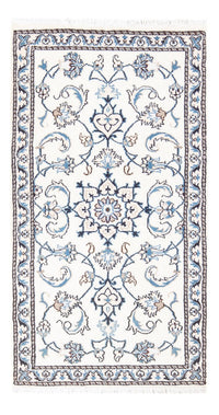 Tapis persan - Nain - 135 x 70 cm - crème