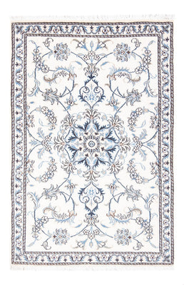 Tapis persan - Nain - 137 x 87 cm - crème
