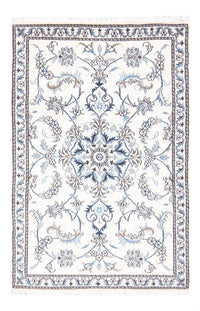 Tapis persan - Nain - 137 x 87 cm - crème