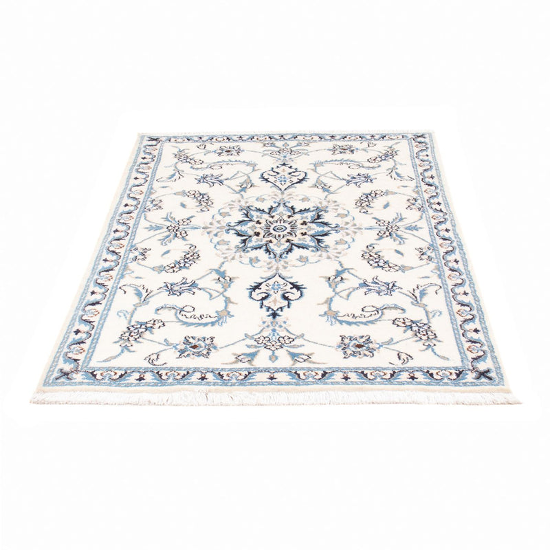 Tapis persan - Nain - 131 x 90 cm - crème
