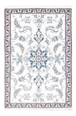 Tapis persan - Nain - 137 x 88 cm - crème
