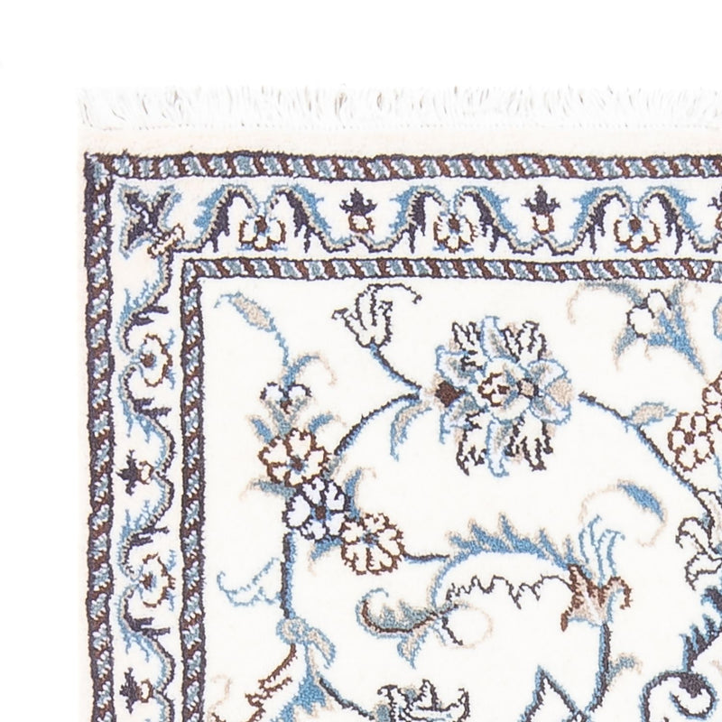 Tapis persan - Nain - 130 x 86 cm - crème