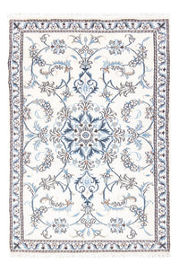 Tapis persan - Nain - 132 x 86 cm - crème