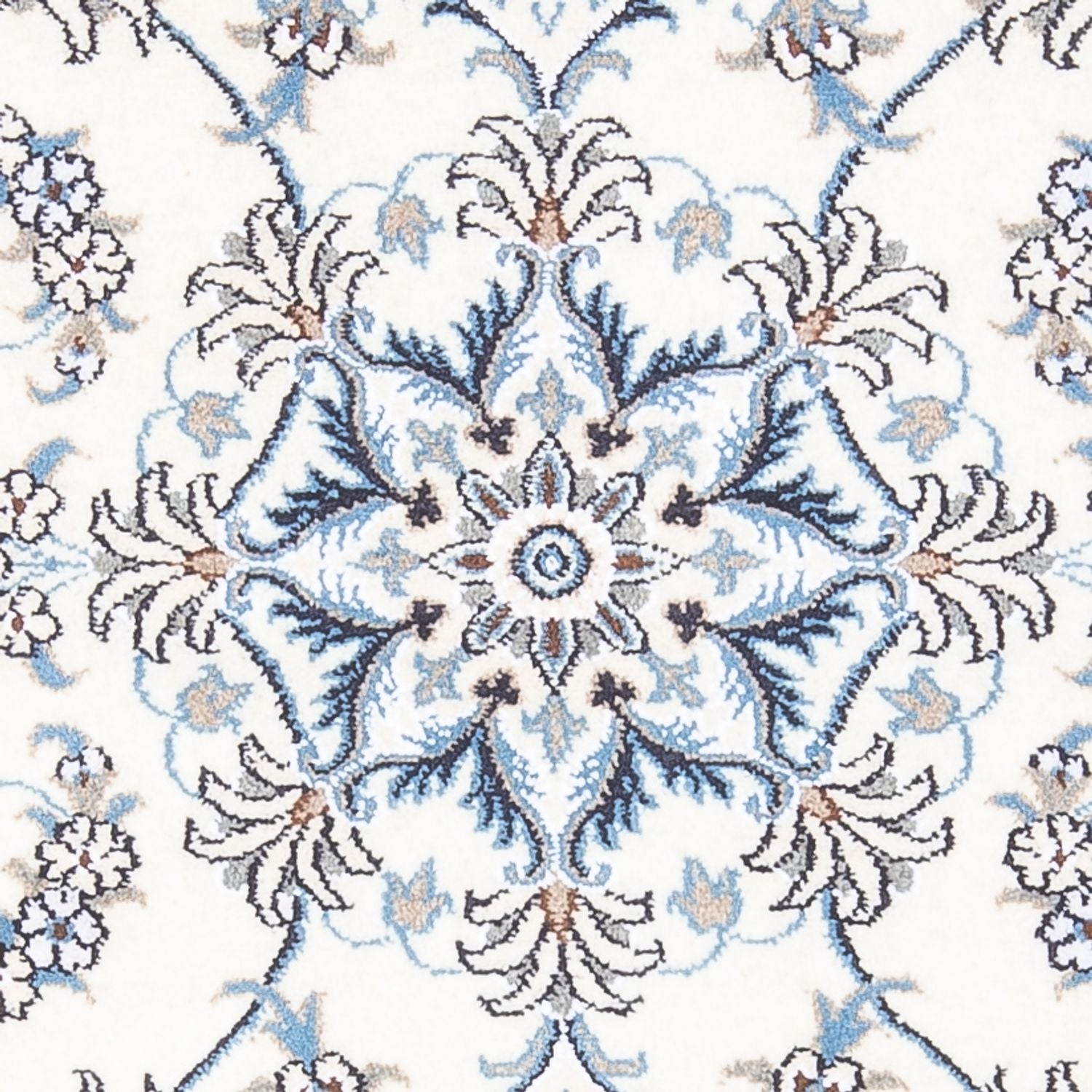 Tapis persan - Nain - 132 x 86 cm - crème