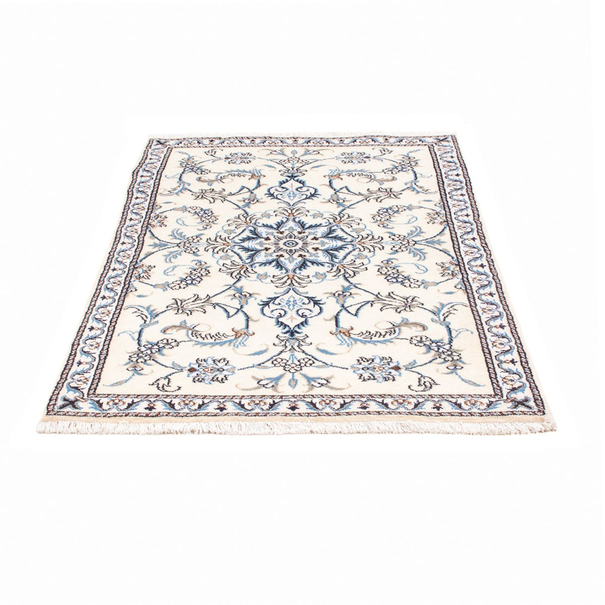 Tapis persan - Nain - 132 x 86 cm - crème