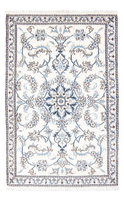 Tapis persan - Nain - 144 x 88 cm - crème