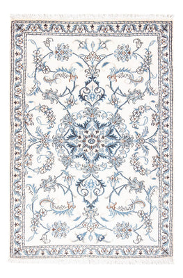 Tapis persan - Nain - 140 x 92 cm - crème