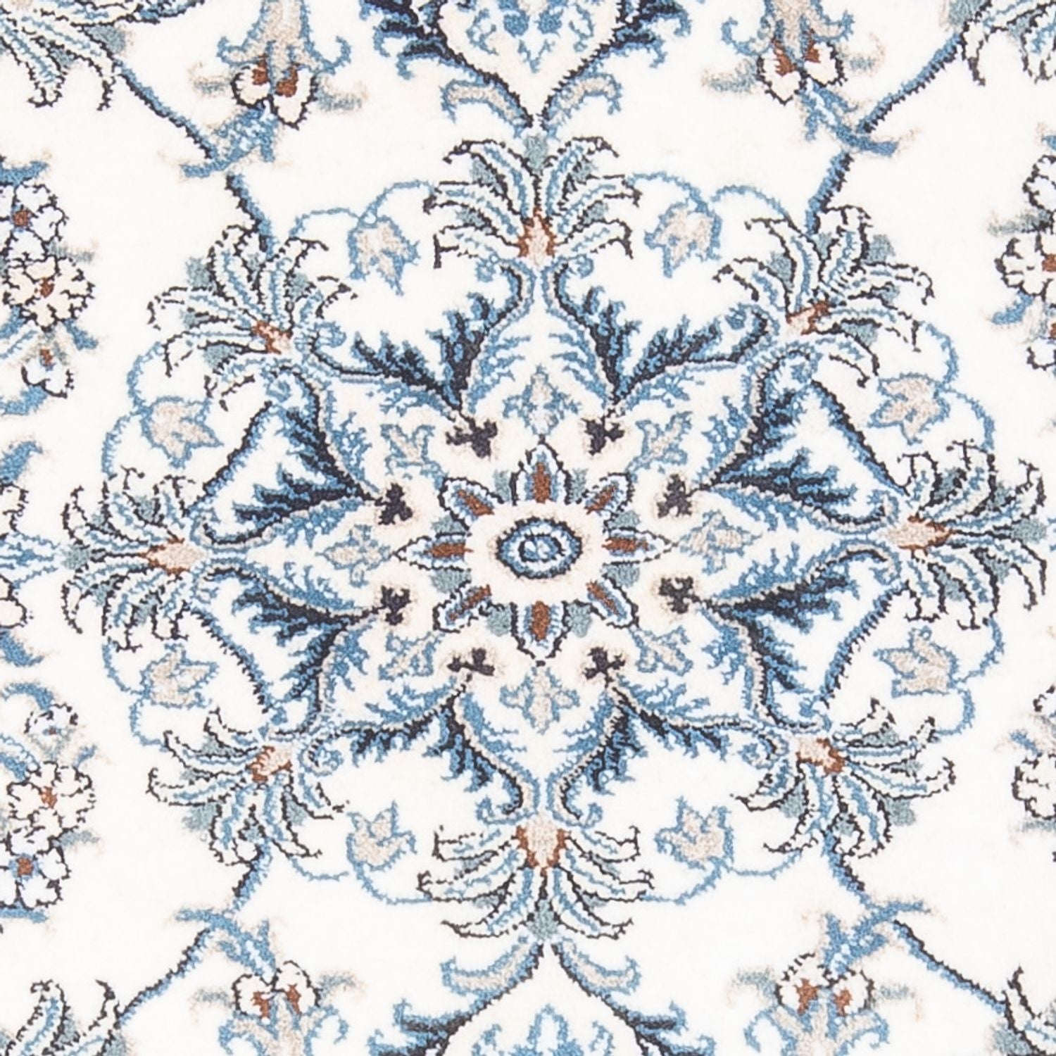 Tapis persan - Nain - 140 x 92 cm - crème