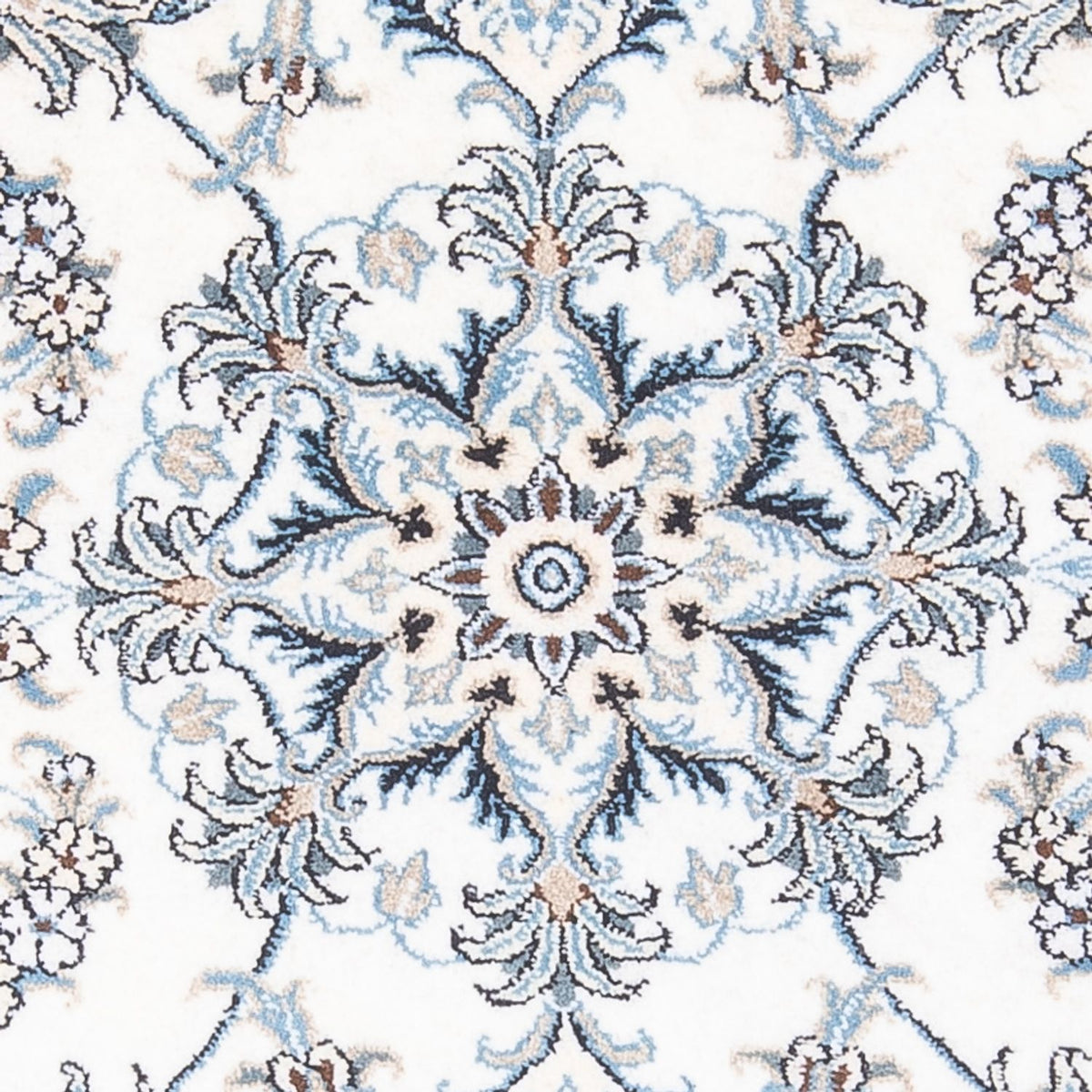 Tapis persan - Nain - 140 x 89 cm - crème