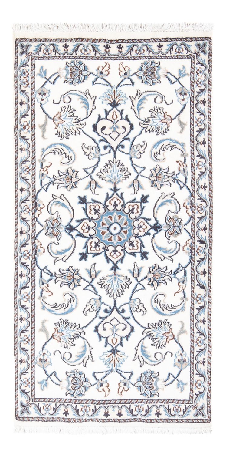 Tapis persan - Nain - 140 x 70 cm - crème