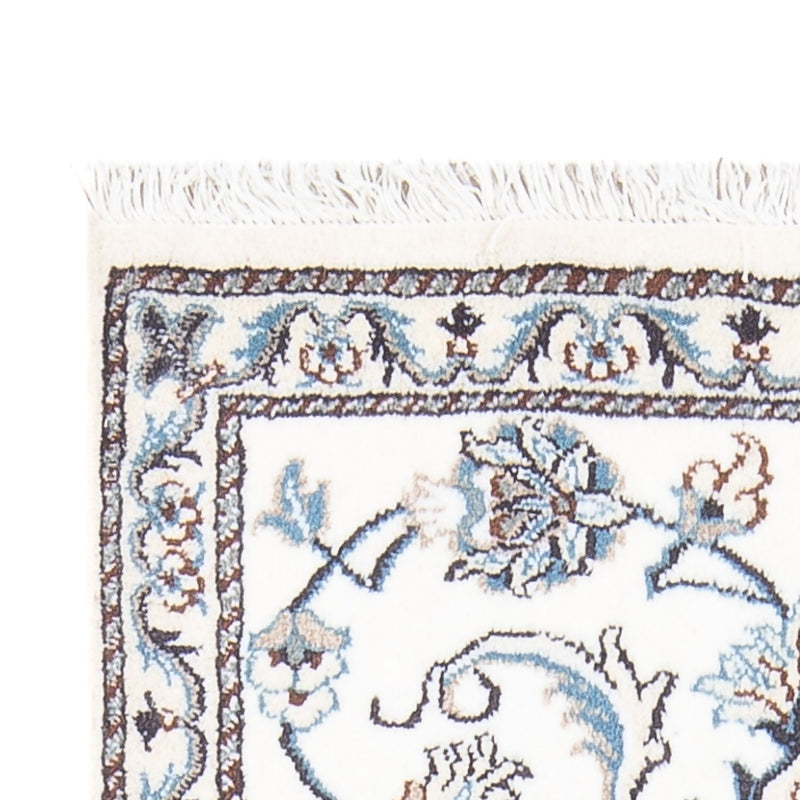 Tapis persan - Nain - 140 x 70 cm - crème