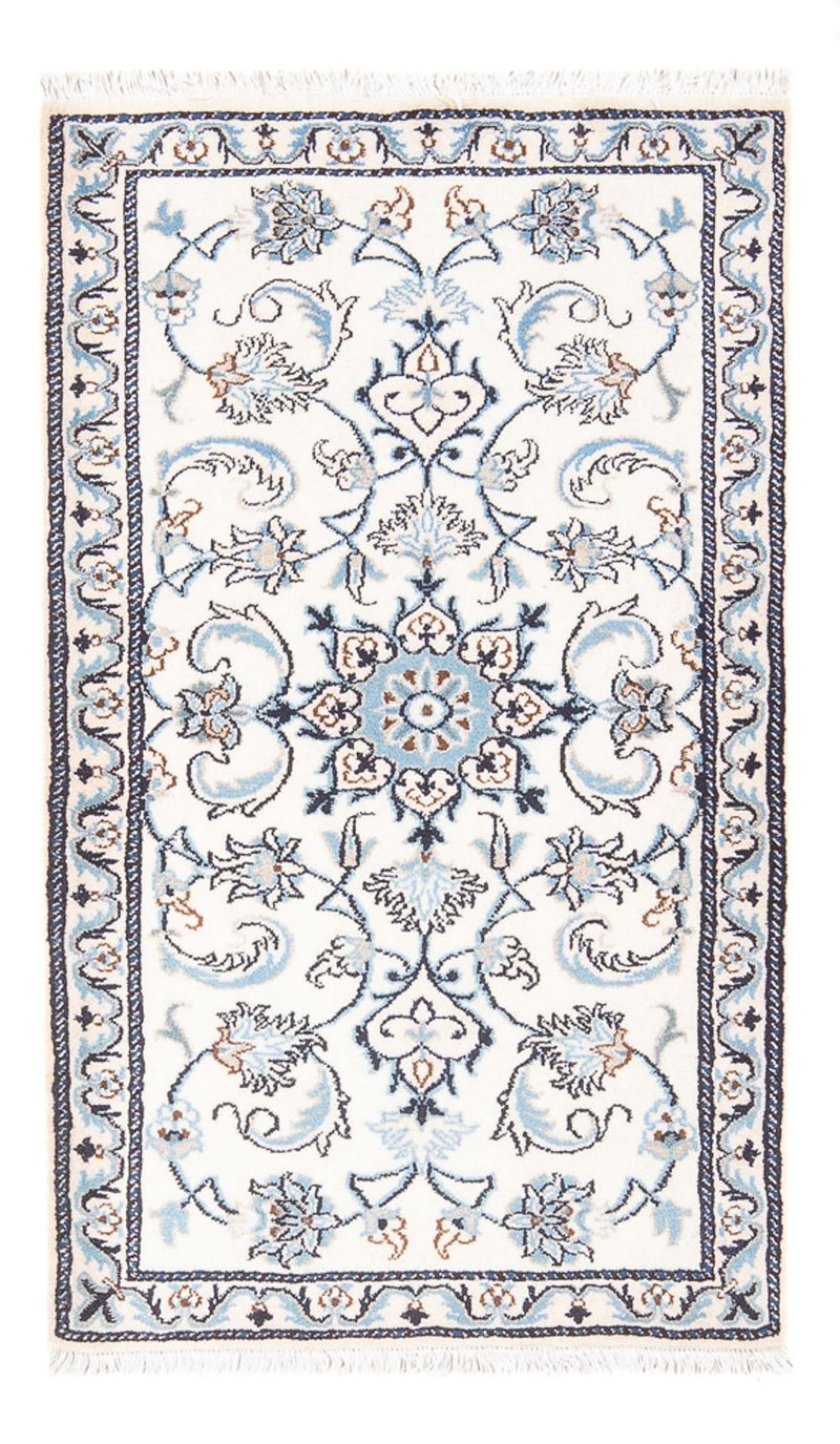 Tapis persan - Nain - 130 x 74 cm - crème
