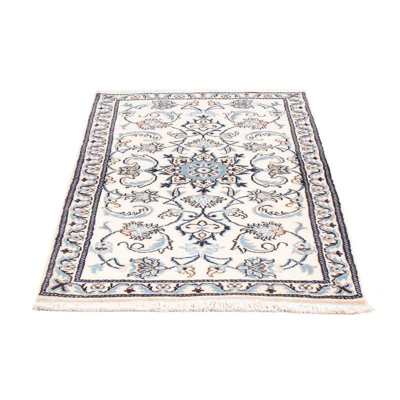 Tapis persan - Nain - 130 x 74 cm - crème