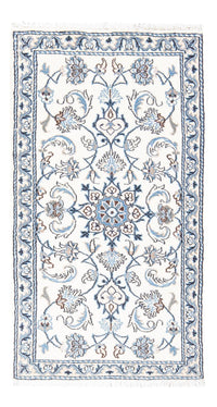 Tapis persan - Nain - 130 x 68 cm - crème