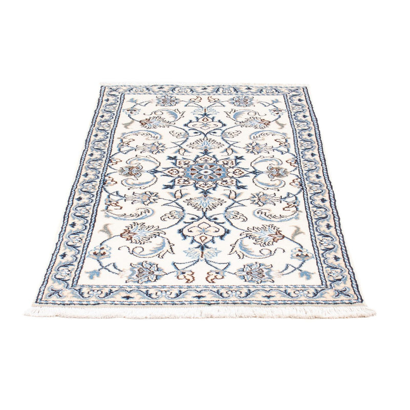 Tapis persan - Nain - 130 x 68 cm - crème