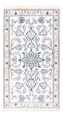 Tapis persan - Nain - 137 x 72 cm - crème