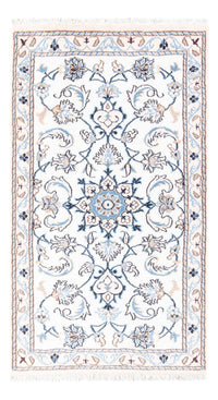 Tapis persan - Nain - 137 x 72 cm - crème