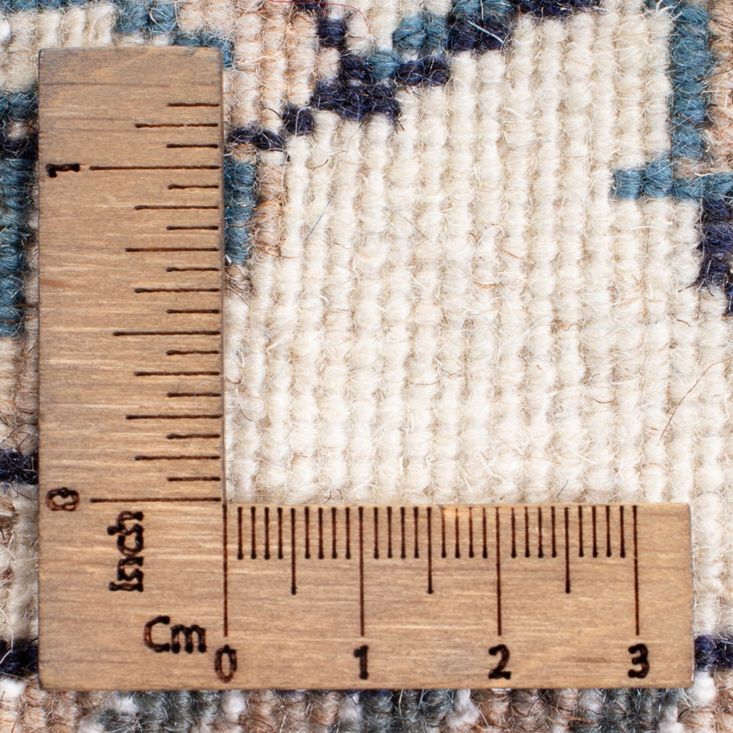 Tapis persan - Nain - 136 x 68 cm - crème