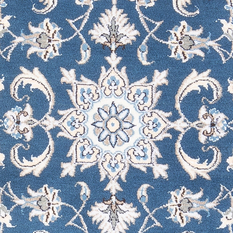Tapis persan - Nain - 148 x 69 cm - bleu
