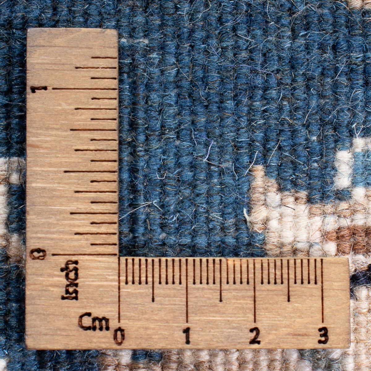 Tapis persan - Nain - 136 x 70 cm - bleu