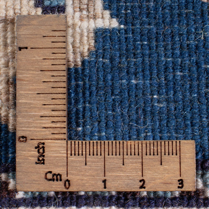 Tapis persan - Nain - 134 x 69 cm - bleu