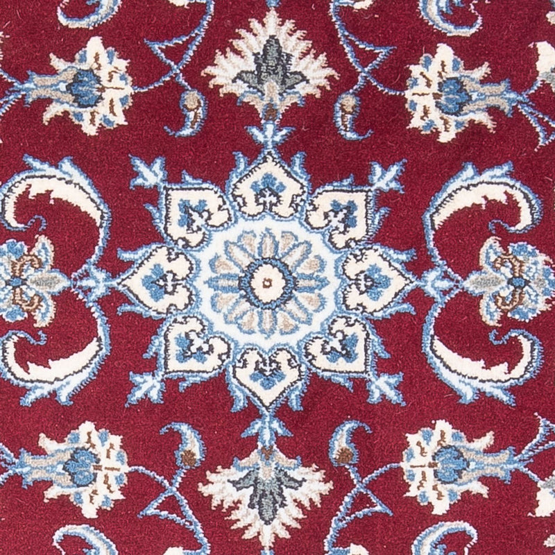 Tapis persan - Nain - 134 x 69 cm - rouge