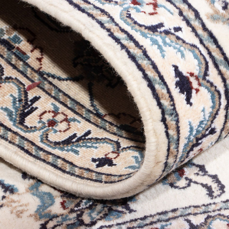 Tapis persan - Nain - 135 x 68 cm - crème
