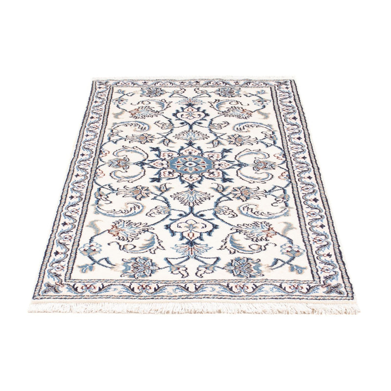 Tapis persan - Nain - 135 x 68 cm - crème