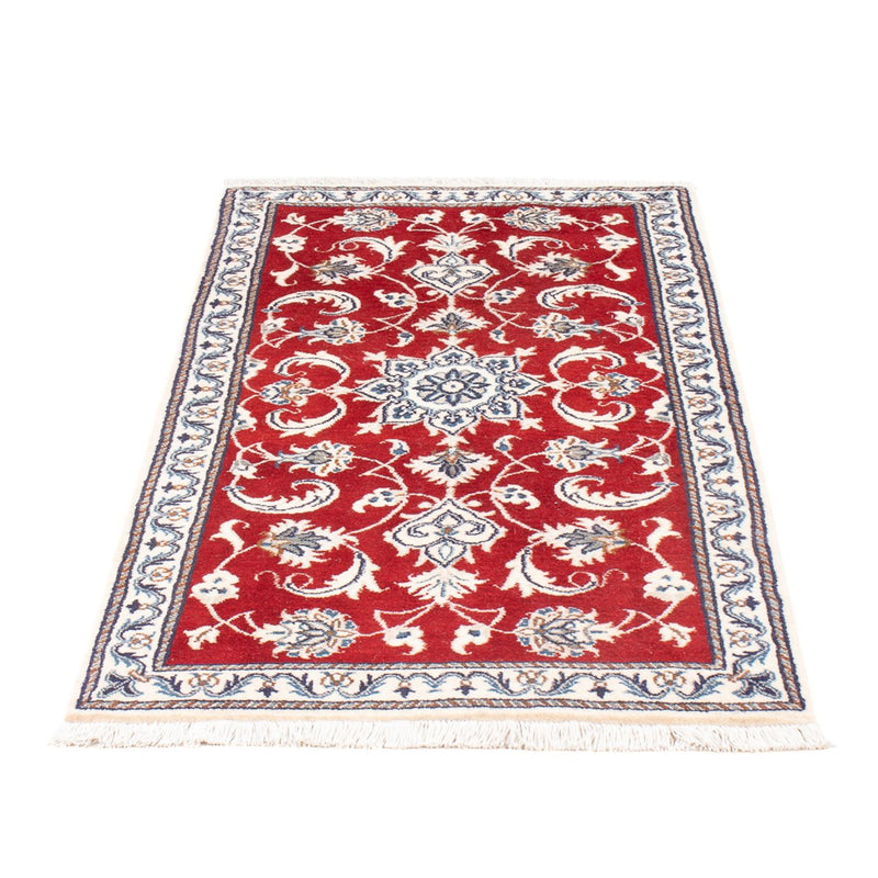 Tapis persan - Nain - 137 x 67 cm - rouge