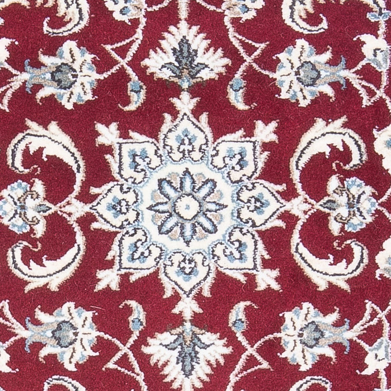 Tapis persan - Nain - 136 x 66 cm - rouge