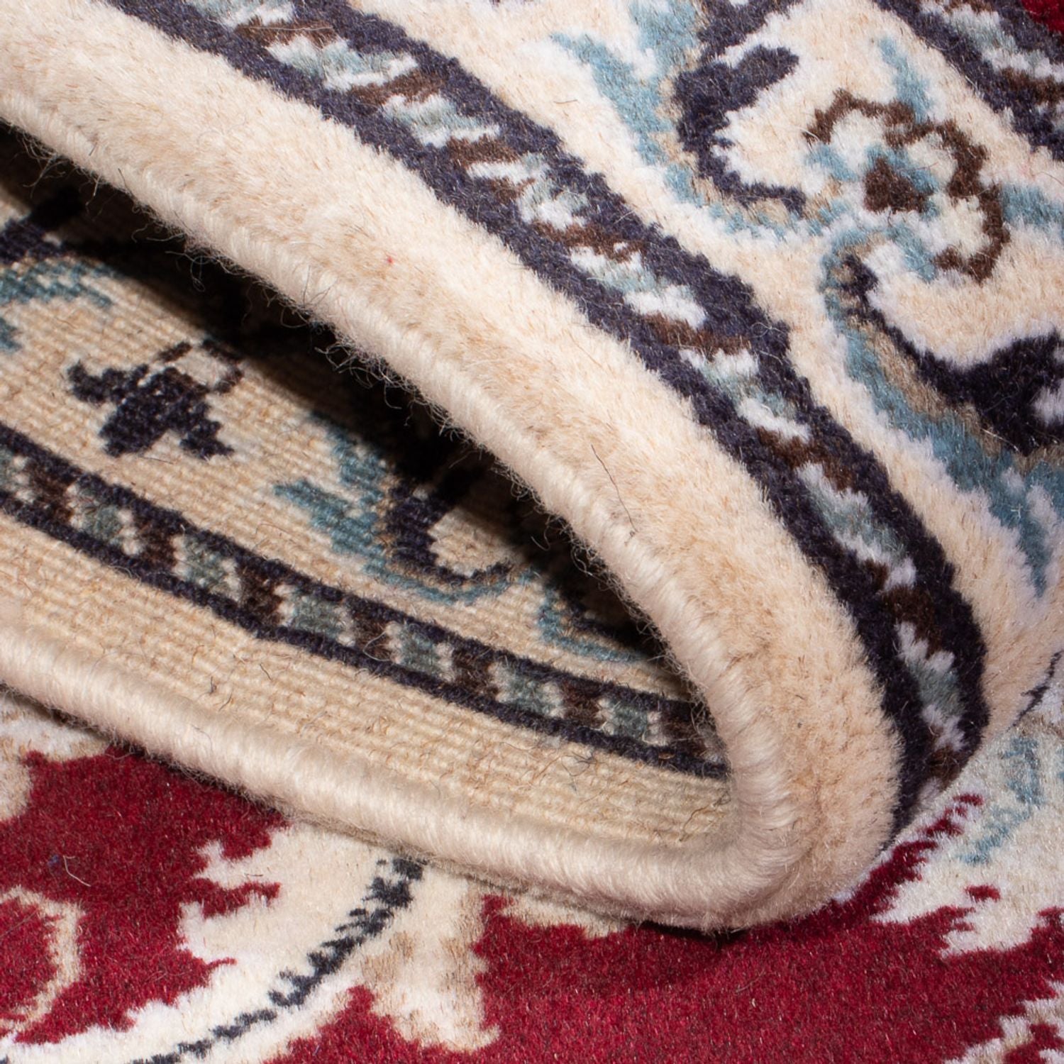 Tapis persan - Nain - 136 x 66 cm - rouge
