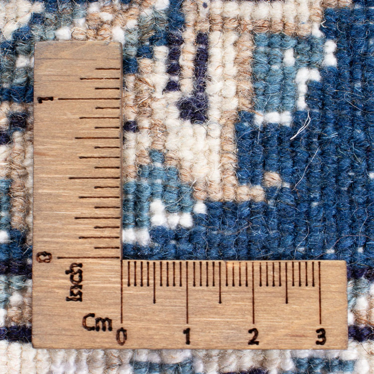 Tapis persan - Nain - 141 x 72 cm - bleu