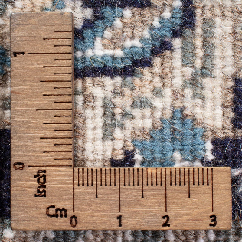 Tapis persan - Nain - 140 x 70 cm - bleu foncé