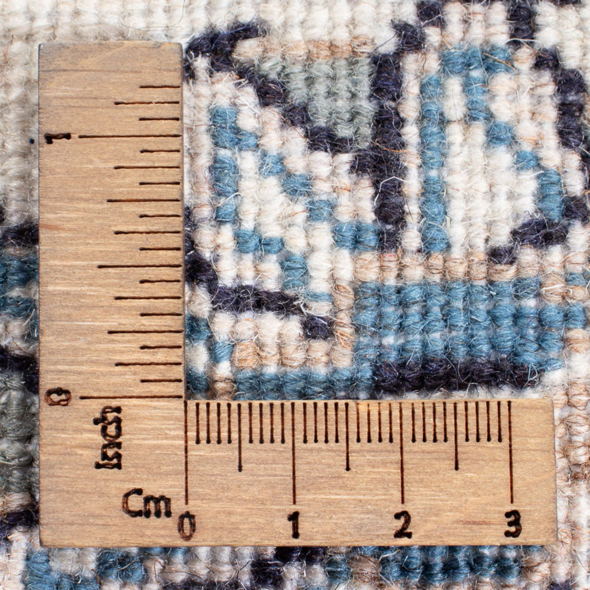 Tapis persan - Nain - 141 x 67 cm - crème