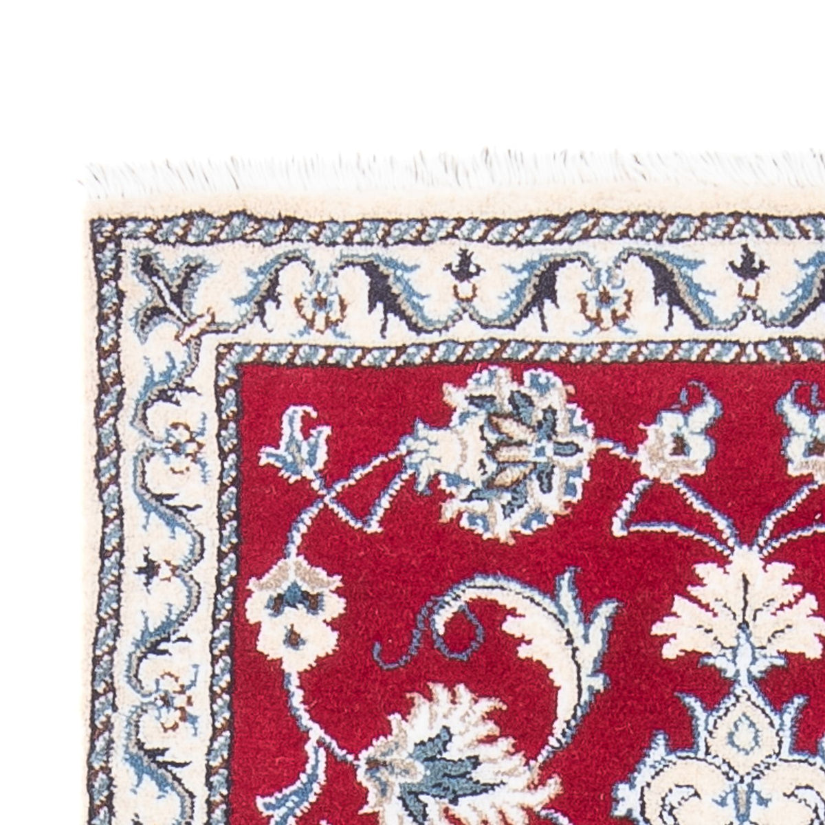 Tapis persan - Nain - 140 x 70 cm - rouge
