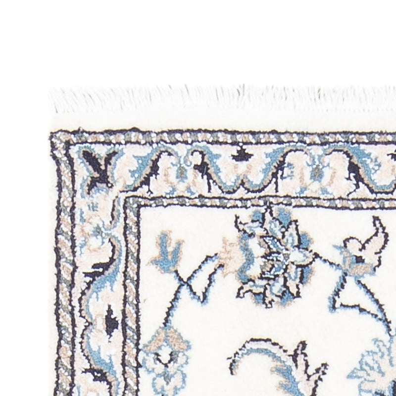 Tapis persan - Nain - 137 x 89 cm - crème