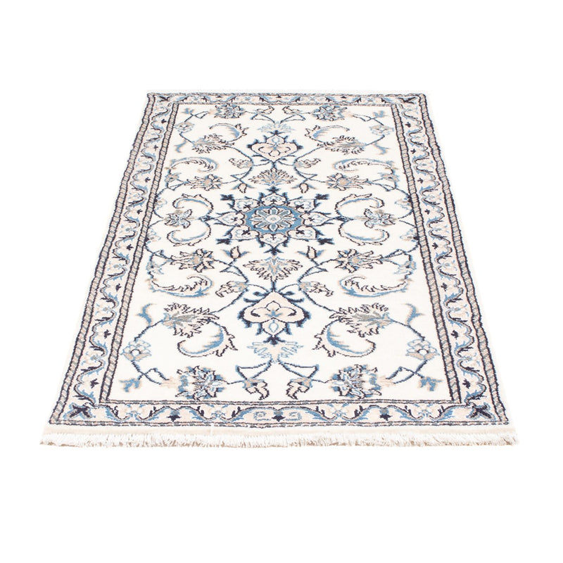 Tapis persan - Nain - 137 x 89 cm - crème