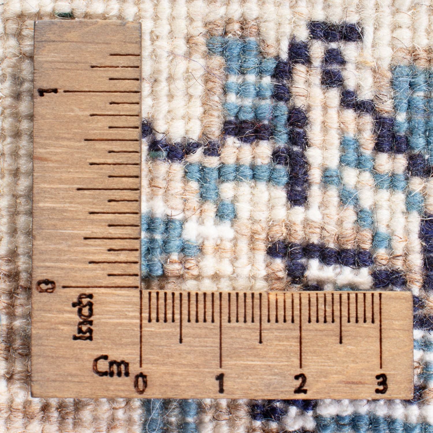 Tapis persan - Nain - 137 x 89 cm - crème