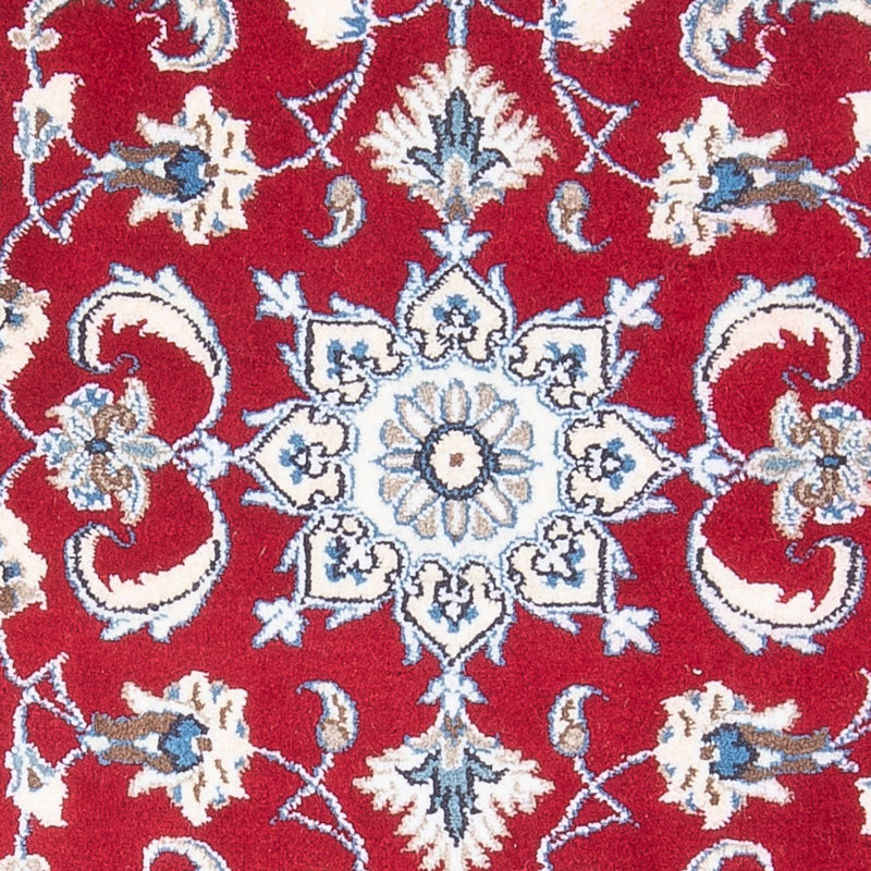 Tapis persan - Nain - 137 x 71 cm - rouge