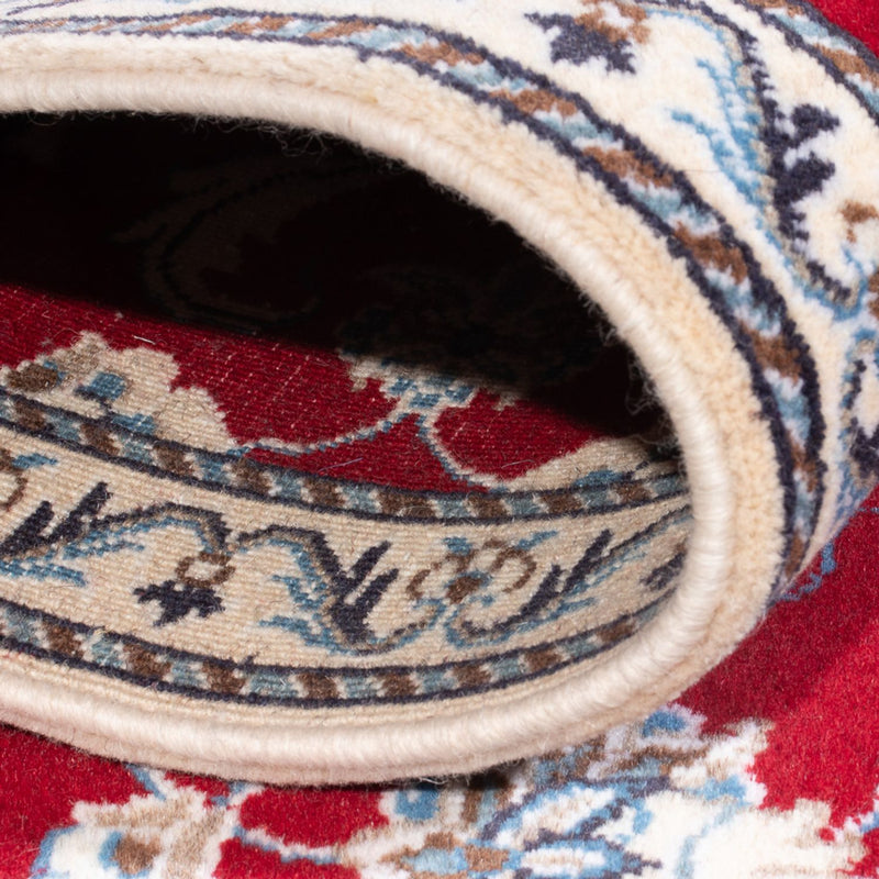 Tapis persan - Nain - 137 x 71 cm - rouge