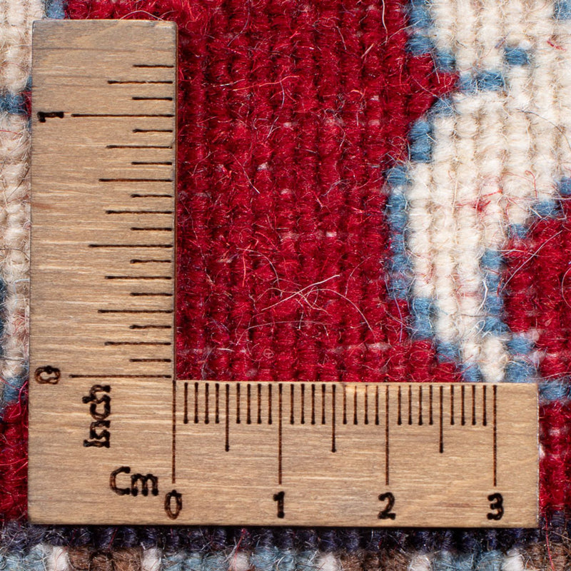 Tapis persan - Nain - 137 x 71 cm - rouge