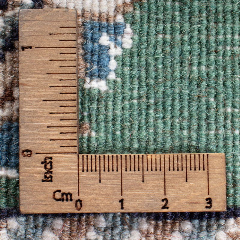 Tapis persan - Nain - 141 x 68 cm - vert