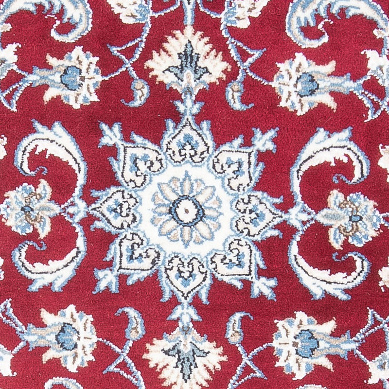 Tapis persan - Nain - 141 x 72 cm - rouge