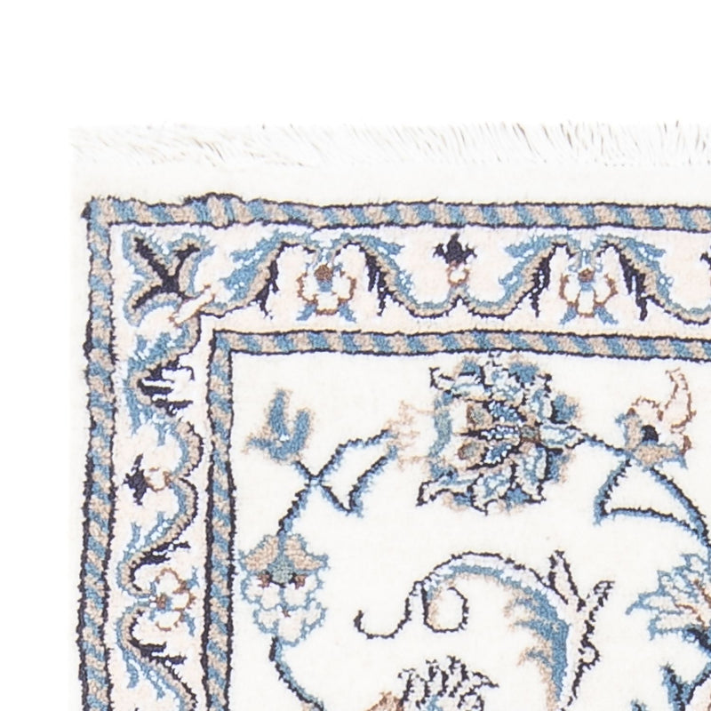 Tapis persan - Nain - 143 x 69 cm - crème