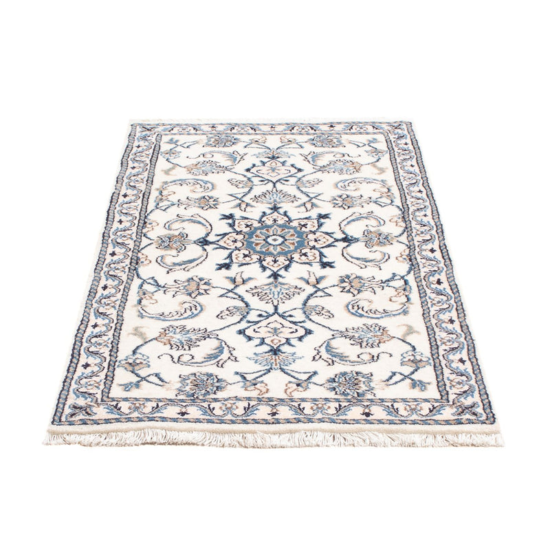 Tapis persan - Nain - 143 x 69 cm - crème