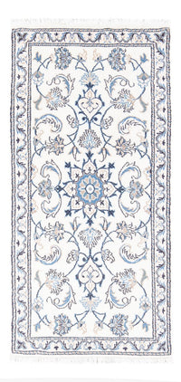 Tapis persan - Nain - 146 x 67 cm - crème